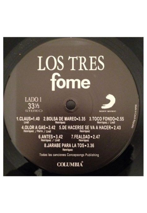 LOS TRES - FOME | VINILO-3