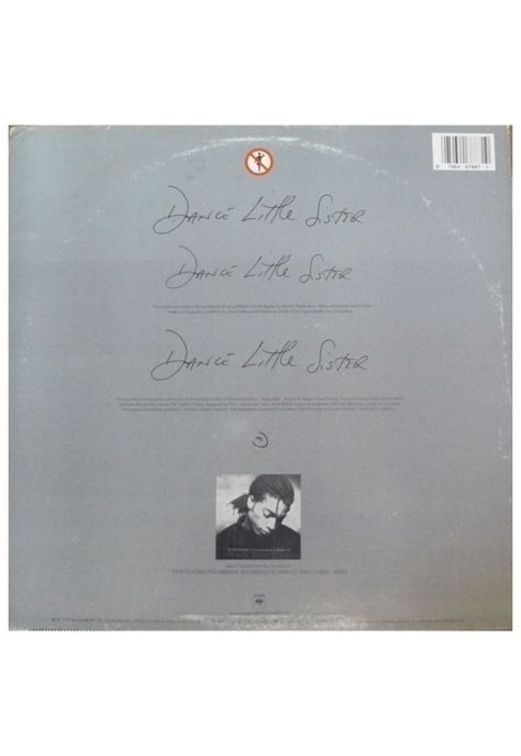 TERENCE TREN DÁRBY - DANCE LITTLE SISTER | 12" MAXI SINGLE USADO-1