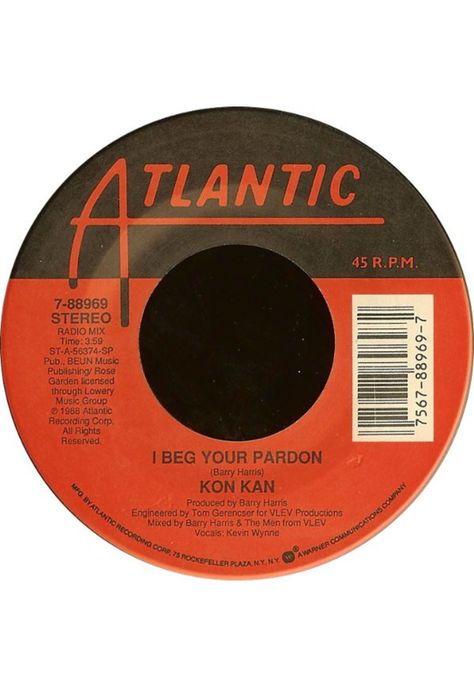 KON KAN - I BEG YOUR PARDON | 7" SINGLE VINILO USADO-1