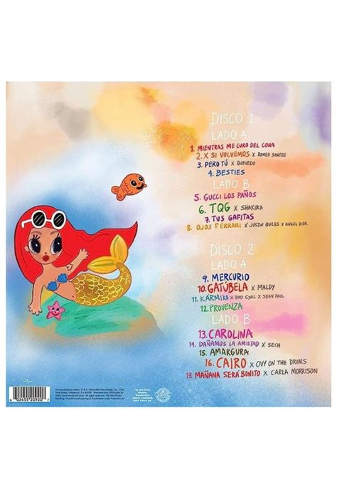 KAROL G - MAÑANA SERA BONITO (2LP) (CLEAR VINYL) | VINILO-1