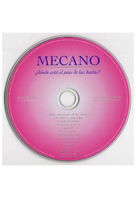 MECANO - DONDE ESTA EL PAIS DE LAS HADAS | CD ABIERTO-2