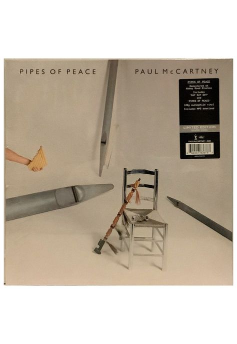 PAUL McCARTNEY - PIPES OF PEACE (SYLVER VINYL) | VINILO-0