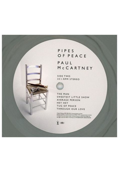 PAUL McCARTNEY - PIPES OF PEACE (SYLVER VINYL) | VINILO-5