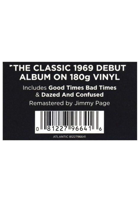 LED ZEPPELIN - I | VINILO-2