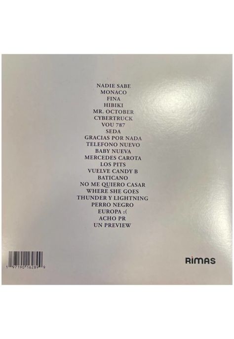 BAD BUNNY - NADIE SABE LO QUE VA A PASAR MANANA (2LP) | VINILO-1