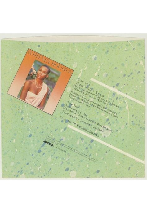 WHITNEY HOUSTON - HOW WILL I KNOW | 7" SINGLE VINILO USADO-1