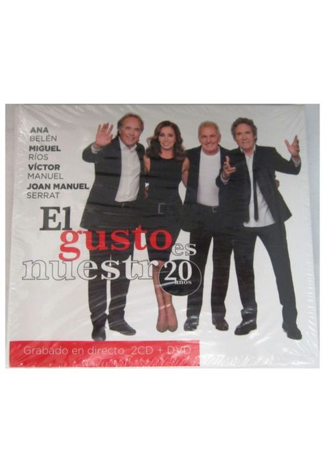 EL GUSTO ES NUESTRO - VARIOS (2CD+DVD) | CD
-0