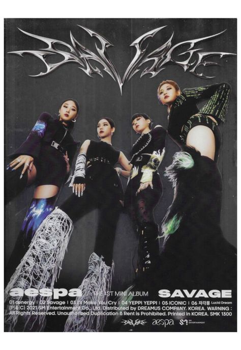AESPA - SAVAGE | CD-0