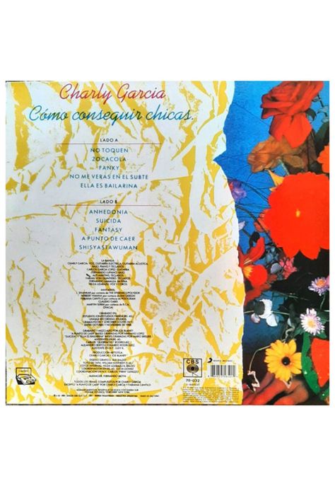CHARLY GARCIA - COMO CONSEGUIR CHICAS | VINILO-1