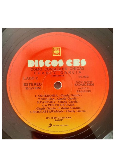 CHARLY GARCIA - COMO CONSEGUIR CHICAS | VINILO-4