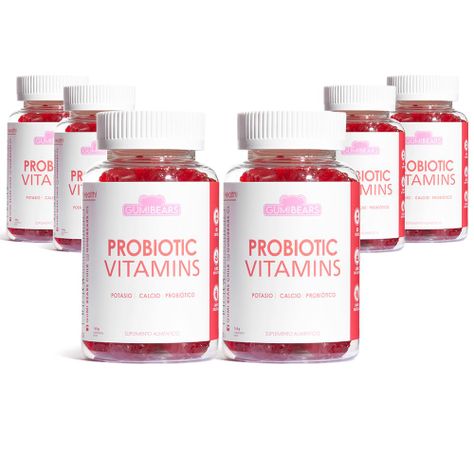 Pack Vitamina Probiotic equilibrio instestinal 6 meses - GumiBears-0