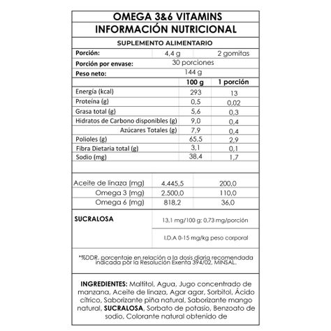 Vitamina Omega 3&6 aceites esenciales 1mes - GumiBears-3