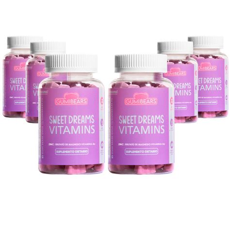 Vitaminas SweetDreams inductor del sueño 6Meses - GumiBears-0