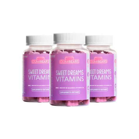 Vitaminas SweetDreams inductor del sueño 3Meses - GumiBears-0