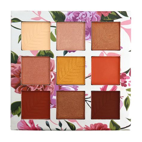 Paleta De Sombras Ojos 9 Tonos Tropical Nude Matte Y Glow-1