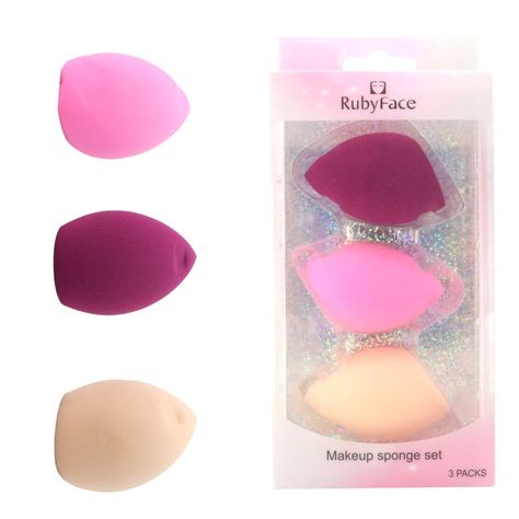 Kit 3 Esponjas Maquillaje Facial-1
