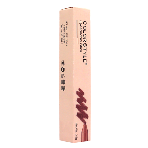 Sombras En Barra Maquillaje Ojos Just Fun Intense Red 3g-2
