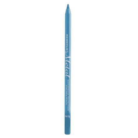 Lapiz Delineador De Ojos Crayon Metalizado Turquesa-0