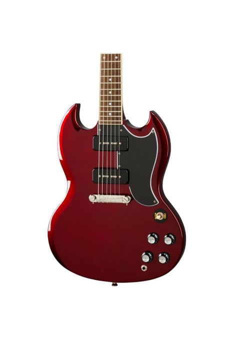 Guitarra eléctrica Epiphone SG Special P90 SparklingBurgundy-1