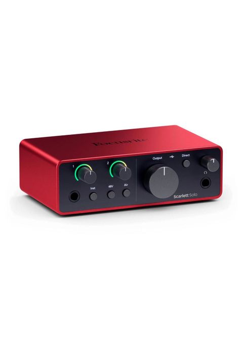 Pack de audio Focusrite Studio Scarlett Solo 4th gen-1