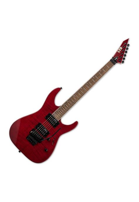 Guitarra eléctrica LTD M200FM See Thru Red-0