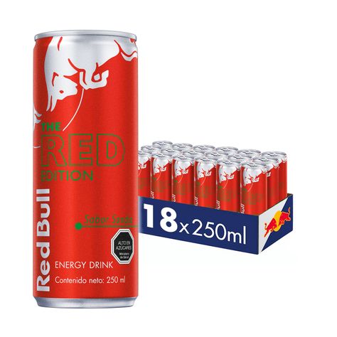 Red Bull Bebida Energética Pack 18 Latas Sandía 250Ml-0
