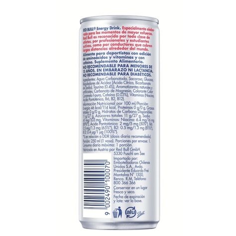 Red Bull Bebida Energética Pack 24 Latas 250Ml-2