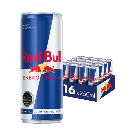 Red Bull Bebida Energética Pack 16 Latas 250Ml-0