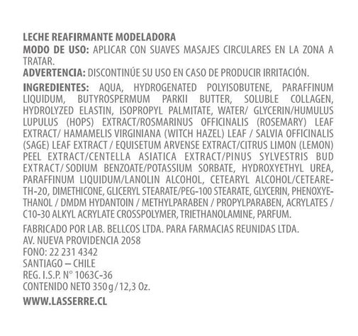 LECHE REAFIRMANTE MODELADORA 500 g-1