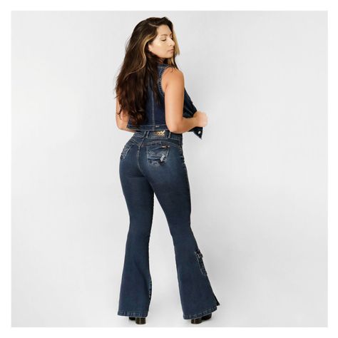Jeans One World Flare Cargo Acapulco -1