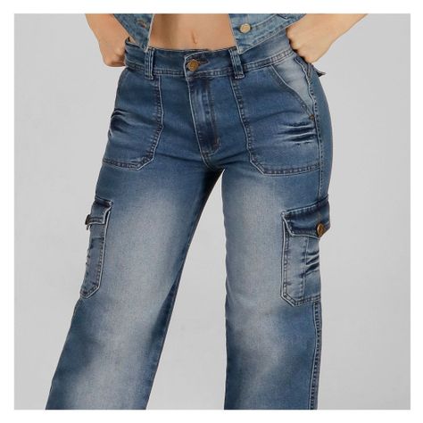 JEANS ONE WORLD CARGOS COD 1-5124-2