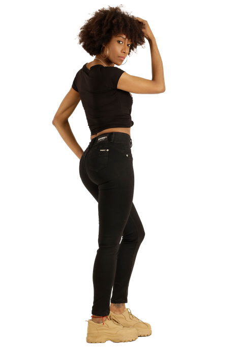 Jeans Sweet Zulia Black Mujer -1