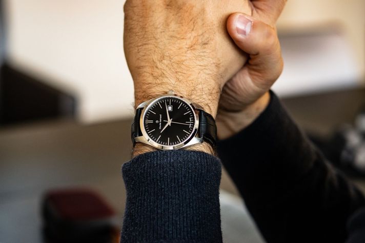 Reloj Claude Bernard Classic Negro 42mm Hombre-1