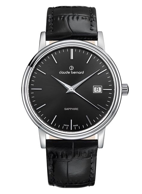 Reloj Claude Bernard Classic Cuero Negro Hombre-0