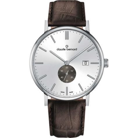 Reloj Claude Bernard Slim Line Cuero  Hombre-0