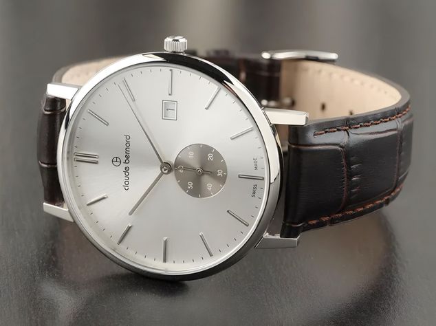 Reloj Claude Bernard Slim Line Cuero  Hombre-1