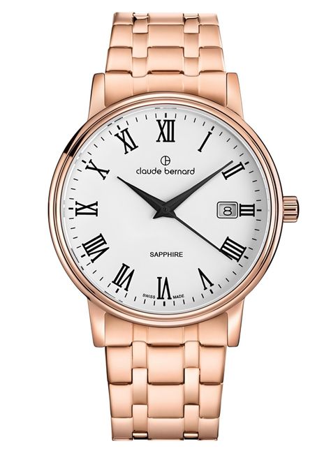Reloj Claude Bernard Rose Gold Hombre-0