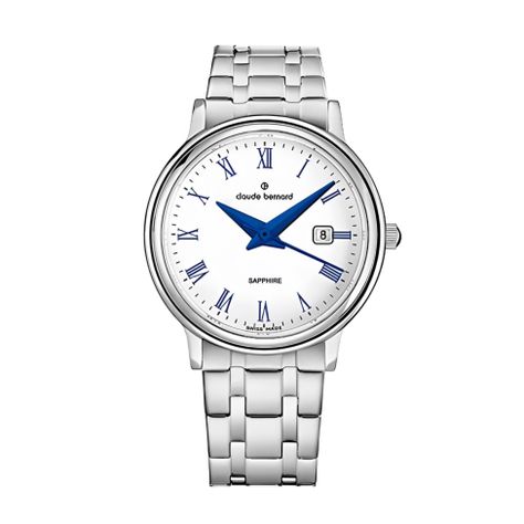 Reloj Claude Bernard Classic Acero 28mm Mujer -0