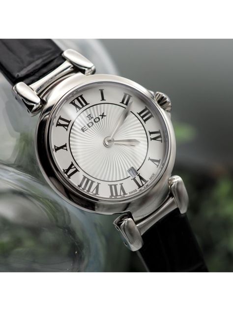 Reloj Edox Roman Numeral La Passion Mujer-1
