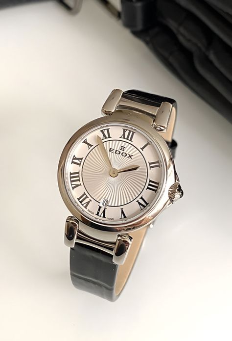 Reloj Edox Roman Numeral La Passion Mujer-3