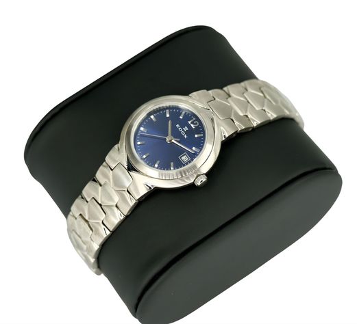 Reloj Edox Classic Esfera Azul Mujer-1
