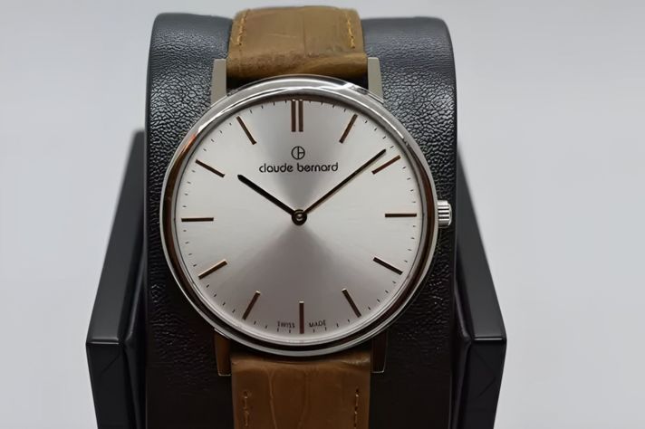 Reloj Claude Bernard Slim Line Hombre Camel-3