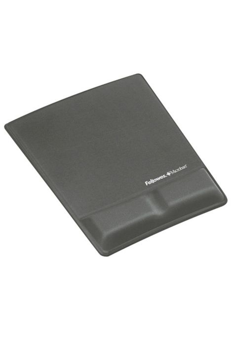 Mouse Pad Reposa / Apoya Muñecas Gris Hilado-0