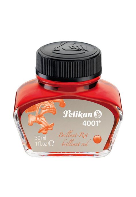 Pelikan pote Ti 4001 30ml Rojo Brillante-0