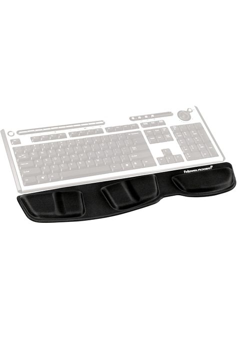 Reposa / Apoya Muñecas Teclado Negro Hilado-4