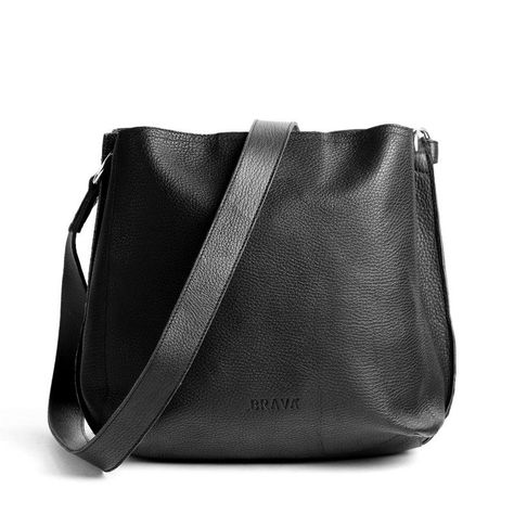 Cartera de cuero modelo Amelia Negro-0