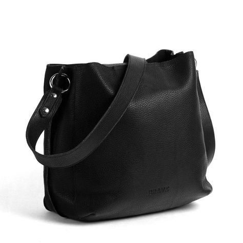 Cartera de cuero modelo Amelia Negro-1