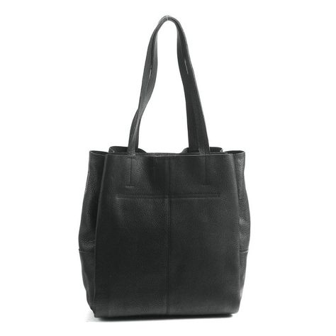 Cartera de cuero modelo Simone Negro-2