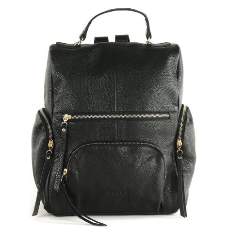 Mochila de cuero modelo Marie Negro-0