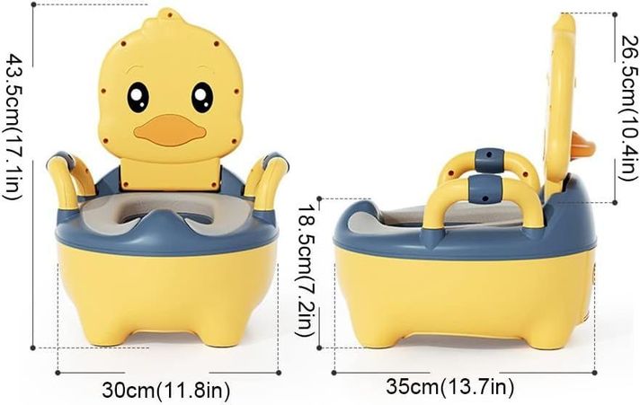 Pelela Bacinica Pato Bebe 3 En 1 Niño O Niña Metinca-5